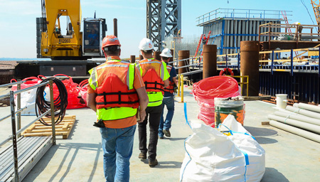 tappan zee bridge rebuilding project vibco vibrators team shot